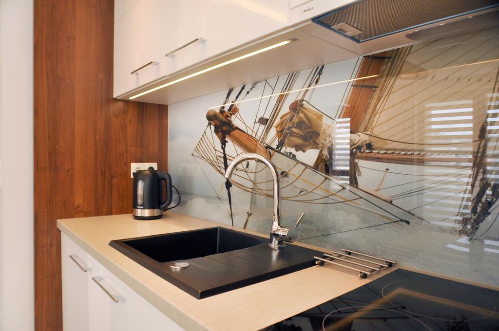 Appartamento Apartament Marco Polo One Gdynia Esterno foto